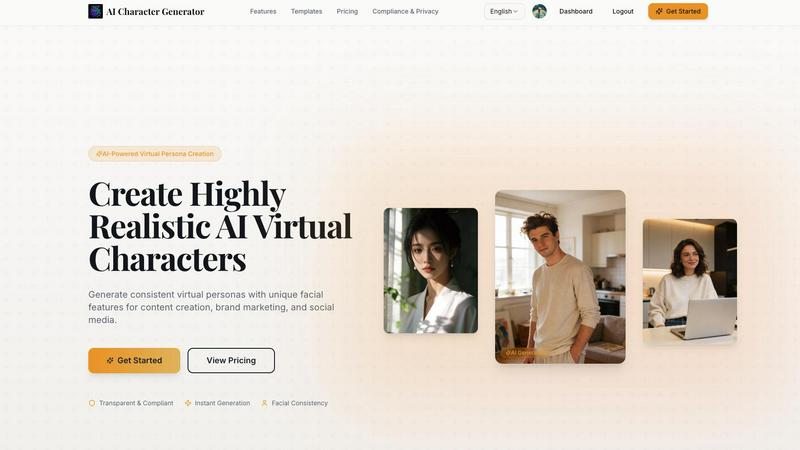 AI Character Generator - product for Design Tools
