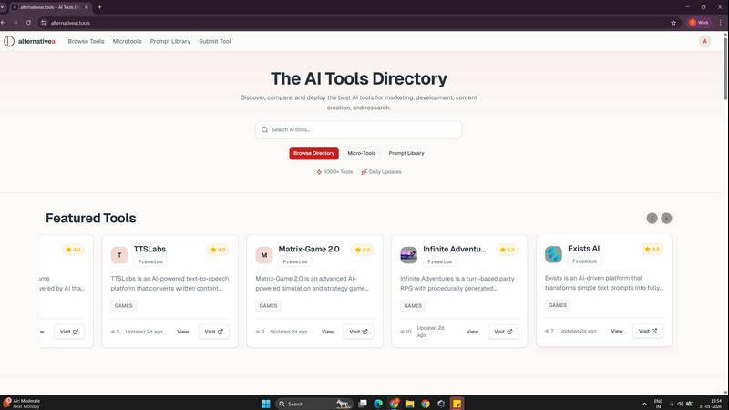 AlternativeAI - product for productivity