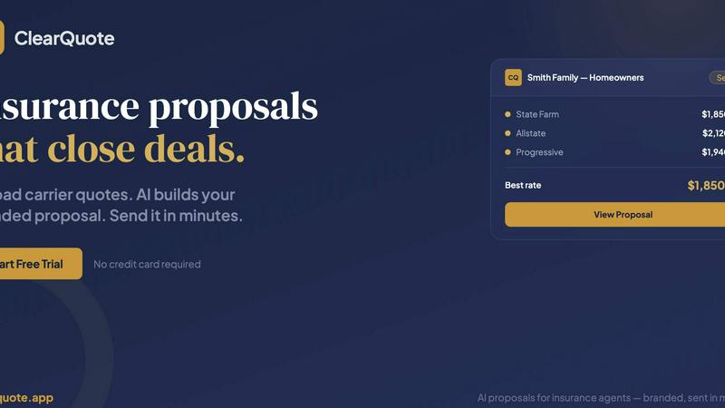 ClearQuote - product for Software