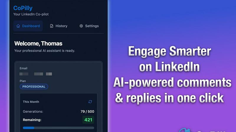 CoPilly - product for productivity