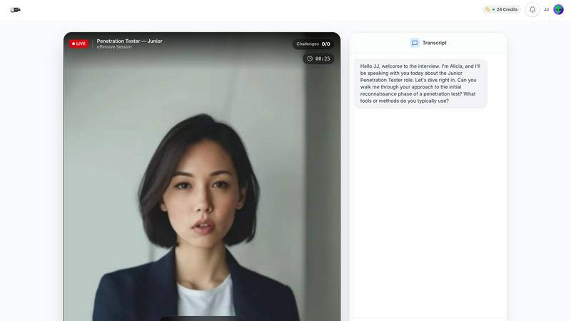 CyberInterviewPrep.com - Master Cyber Interviews with AI Coaching screenshot
