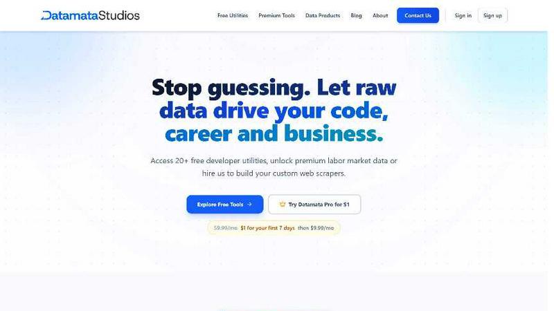 Datamata Studios screenshot