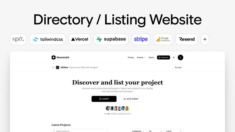 Directory Launch application interface and features