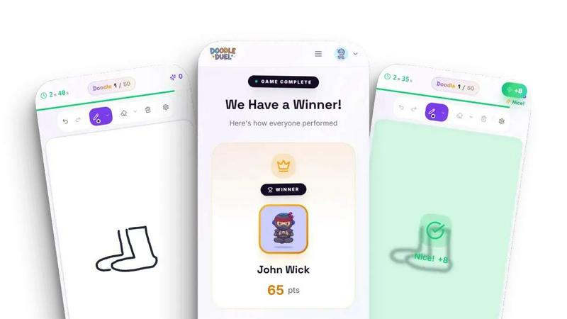 Doodle Duel - product for AI Assistants