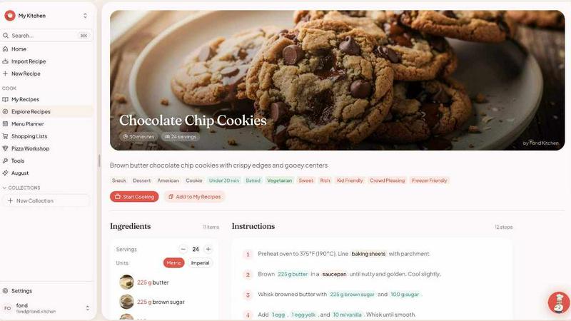 Fond - product for Productivity & Management