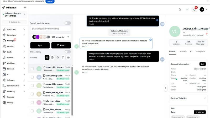 Inflowave - product for Marketing
