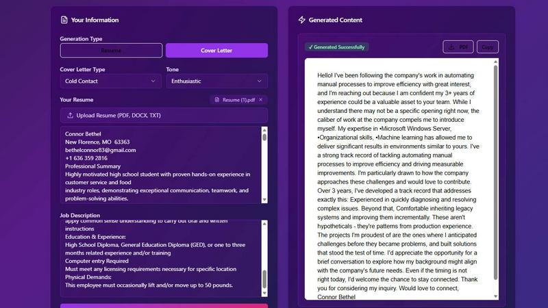 JobHustler - product for Productivity & Management