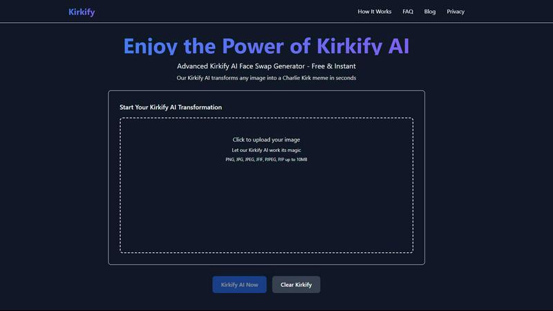 Kirkify AI - product for productivity