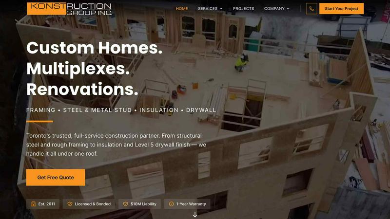 Konstruction Group Inc. - product for Productivity & Management