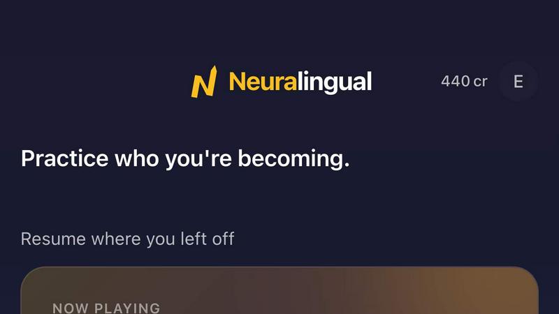 Neuralingual application interface and features
