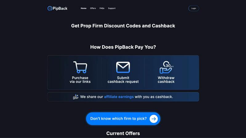 PipBack application interface and features