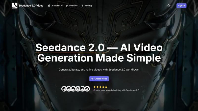 Seedance 2.0 AI Video Generator