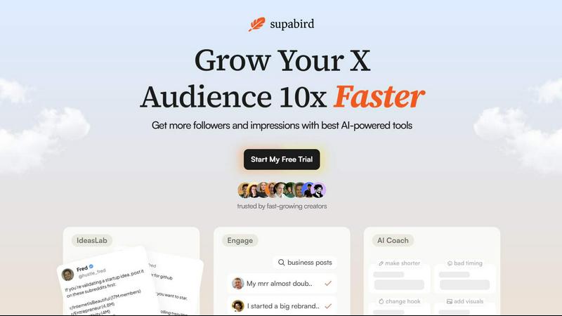SupaBird - product for Marketing