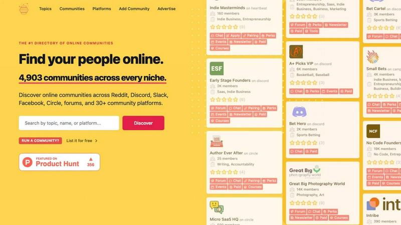 Hive Index application interface and features