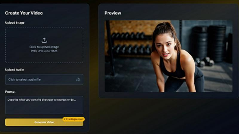 InfiniteTalk AI application interface and features