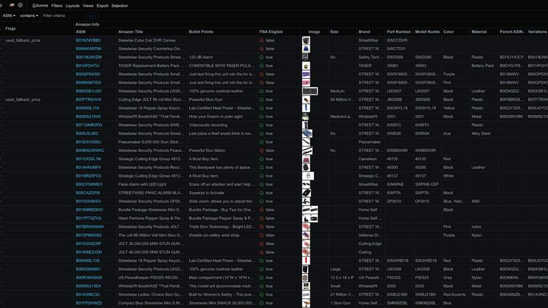 Rocket Source application interface and features