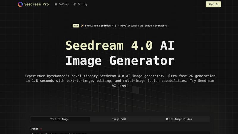 Seedream Pro