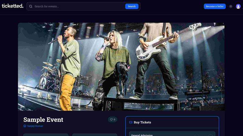 Ticketted application interface and features