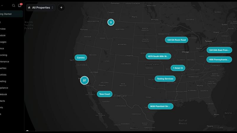 TIDY - AI Property Manager application interface and features